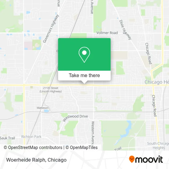 Woerheide Ralph map