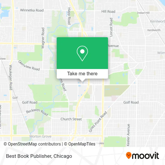 Best Book Publisher map