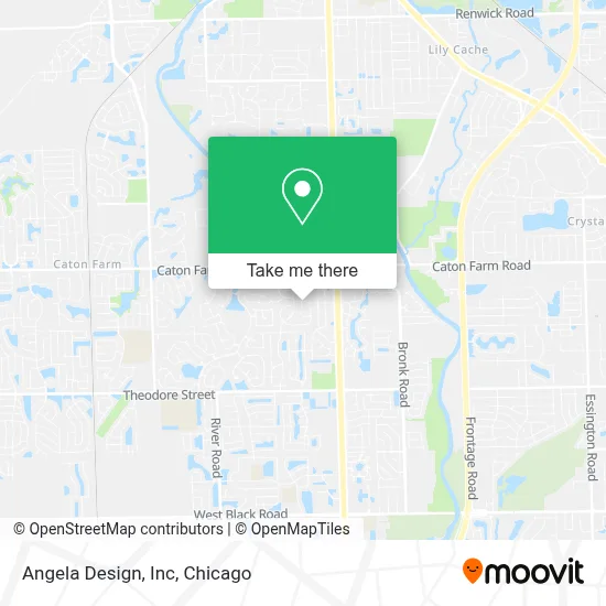 Angela Design, Inc map