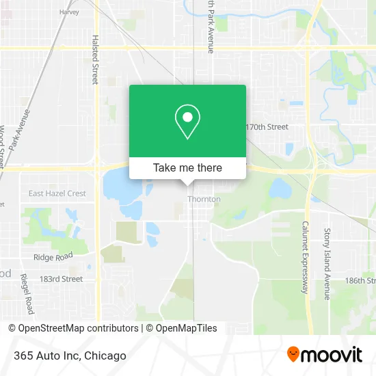 365 Auto Inc map