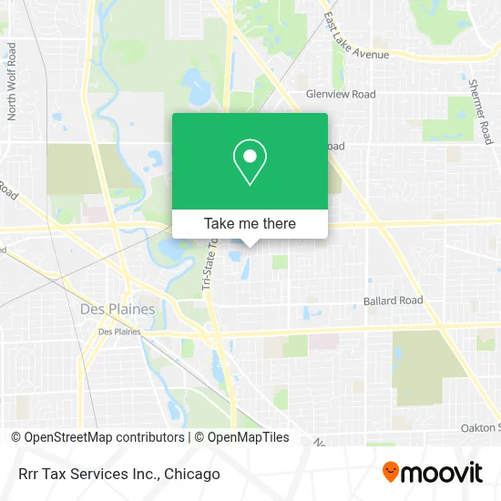 Rrr Tax Services Inc. map