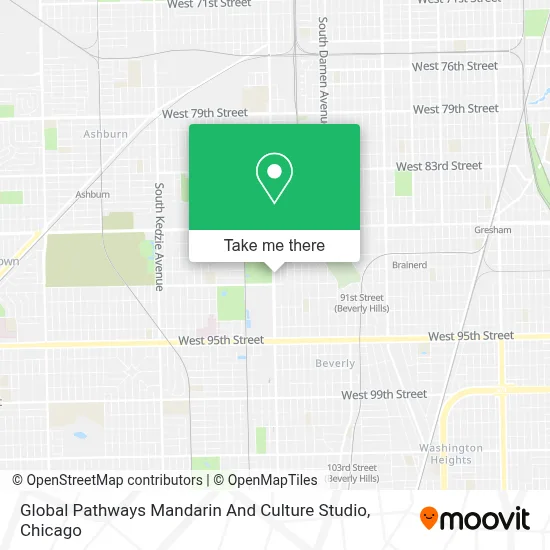 Global Pathways Mandarin And Culture Studio map
