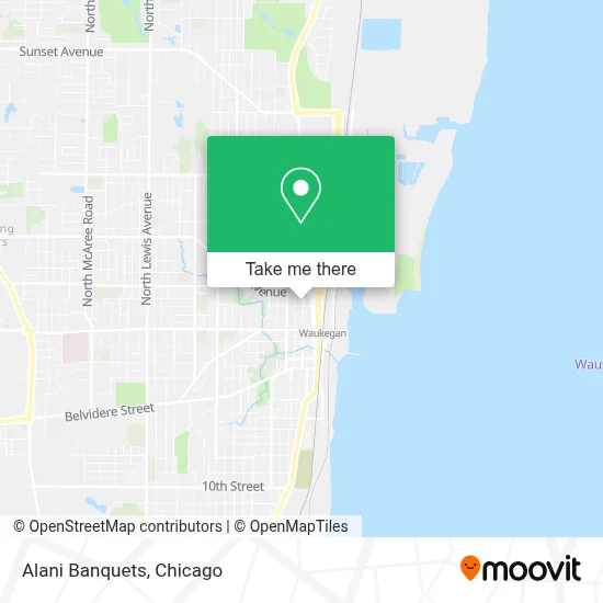 Alani Banquets map