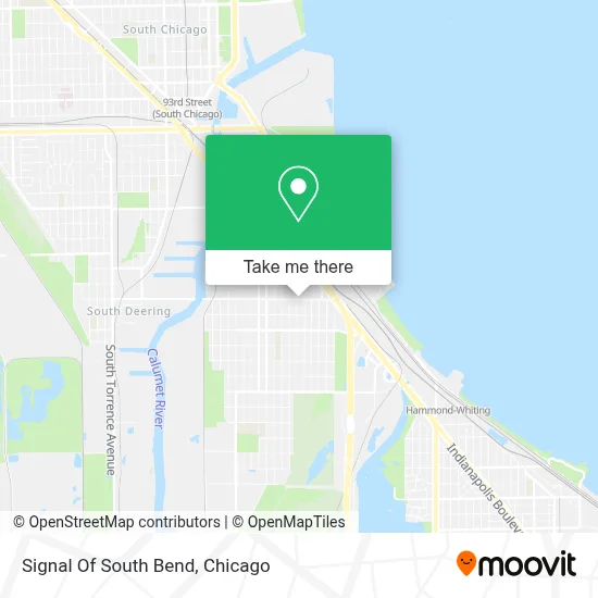 Signal Of South Bend map