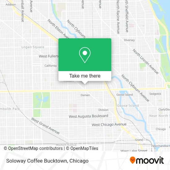 Soloway Coffee Bucktown map