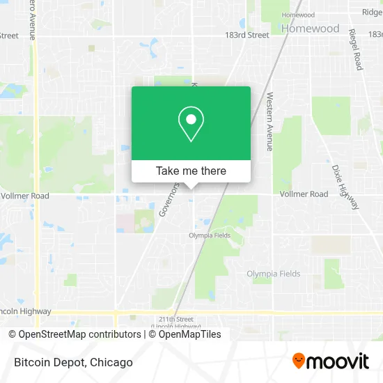 Bitcoin Depot map