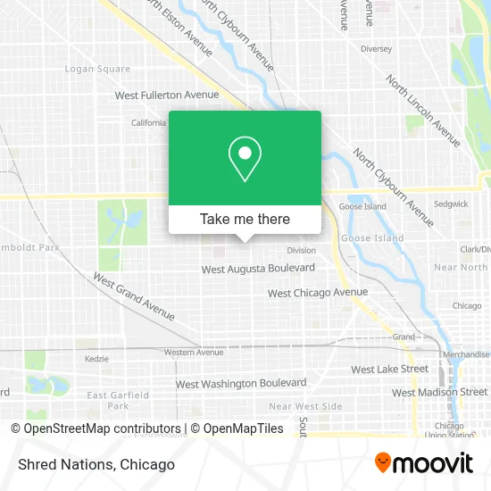 Shred Nations map