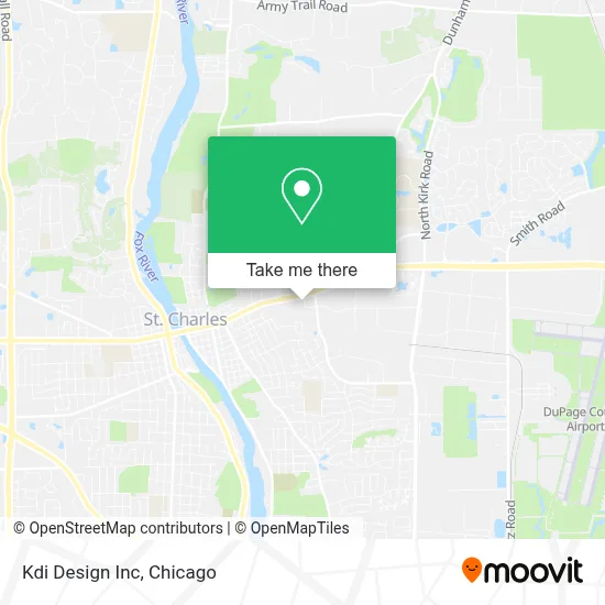 Kdi Design Inc map
