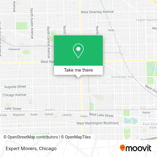 Expert Movers map