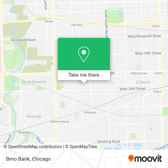 Bmo Bank map