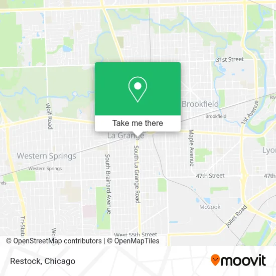 Restock map