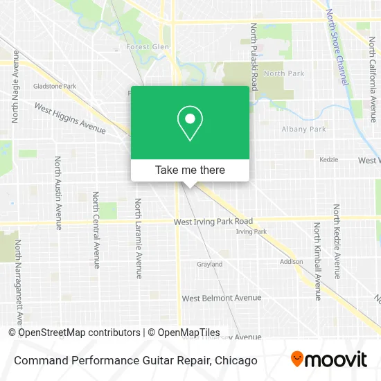 Command Performance Guitar Repair map
