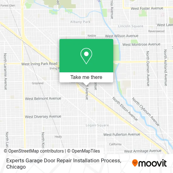 Experts Garage Door Repair Installation Process map