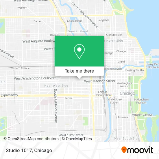 Studio 1017 map