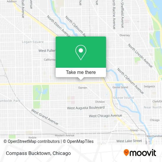 Compass Bucktown map