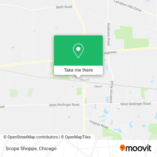 Scope Shoppe map