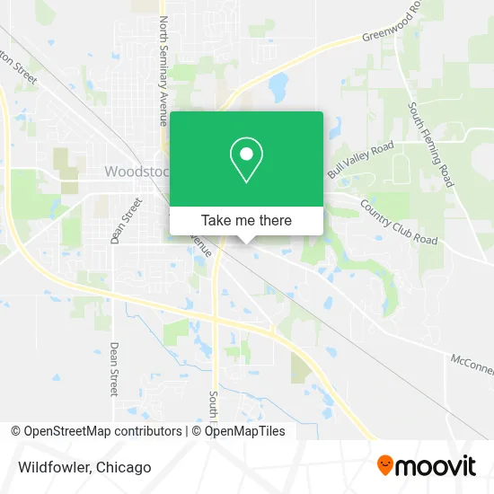 Wildfowler map