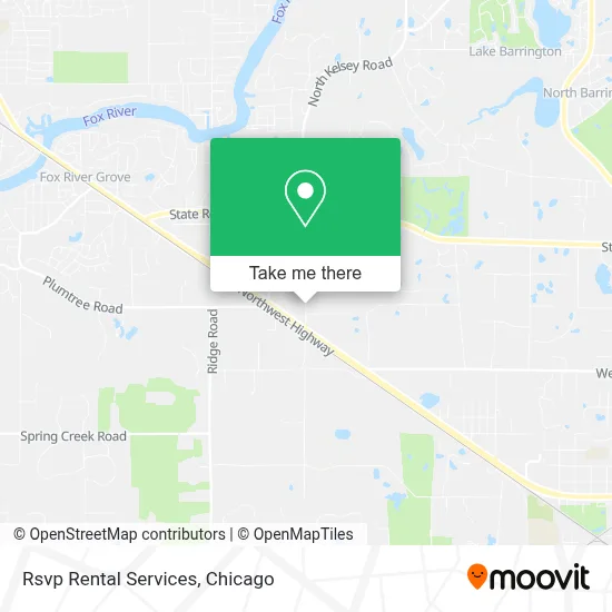 Rsvp Rental Services map