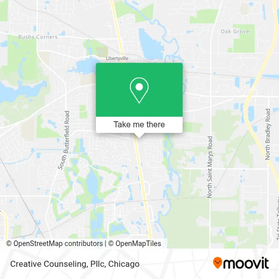 Creative Counseling, Pllc map