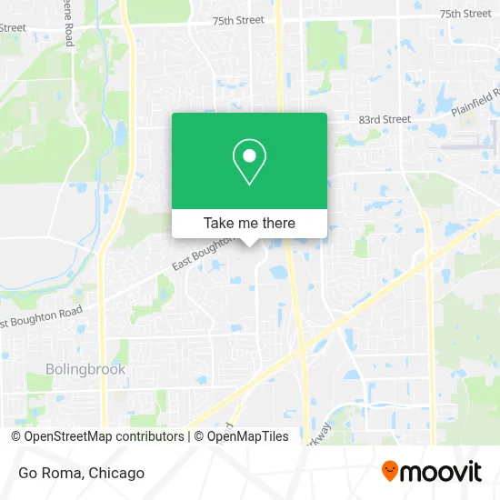 Go Roma map