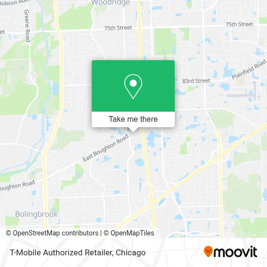 T-Mobile Authorized Retailer map