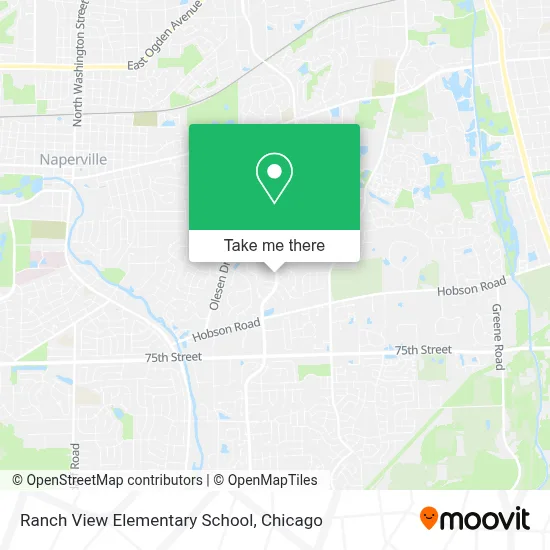 Ranch View Elementary School map