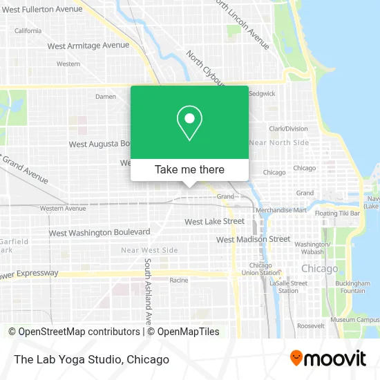 The Lab Yoga Studio map