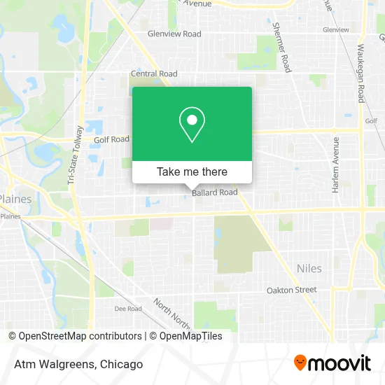 Atm Walgreens map