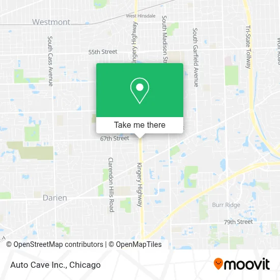 Auto Cave Inc. map