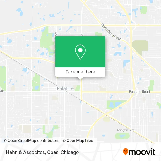 Hahn & Assocites, Cpas map