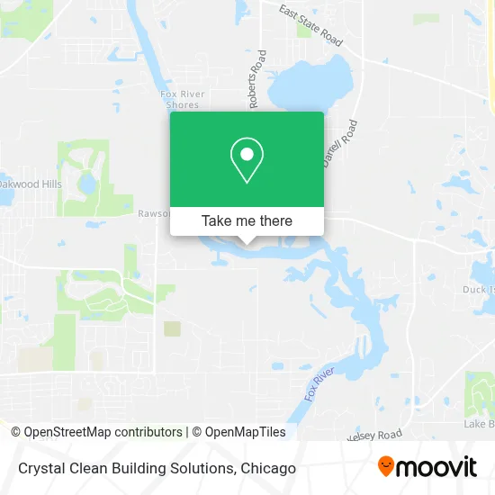 Crystal Clean Building Solutions map