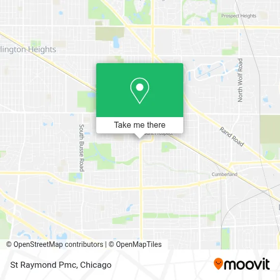 St Raymond Pmc map