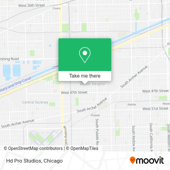 Hd Pro Studios map