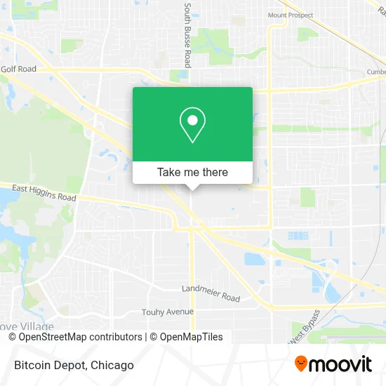 Bitcoin Depot map