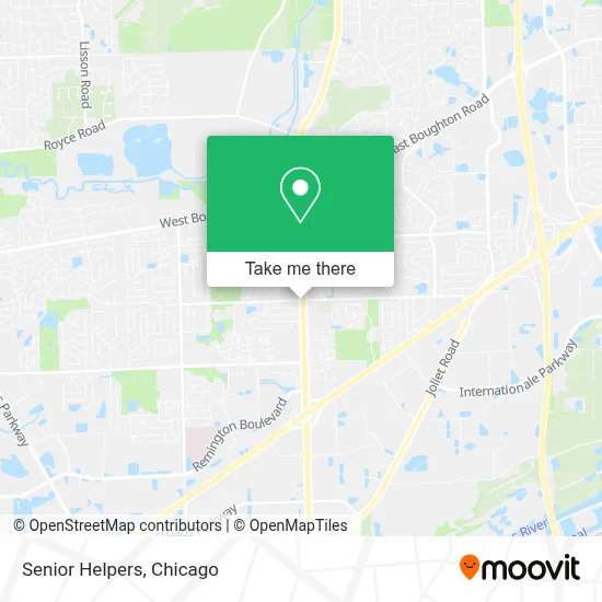 Senior Helpers map