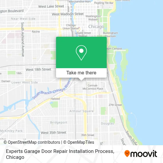 Experts Garage Door Repair Installation Process map