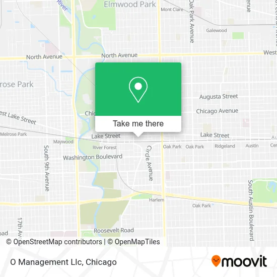 O Management Llc map