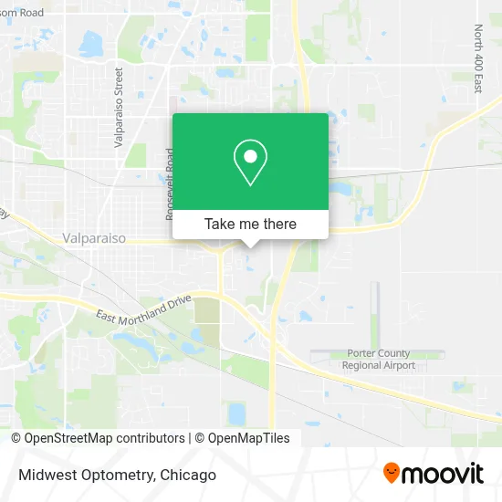 Midwest Optometry map