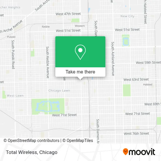 Total Wireless map