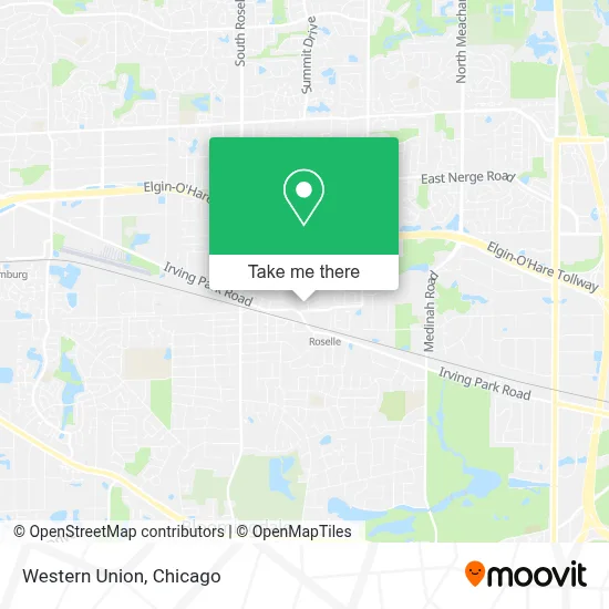 Western Union map