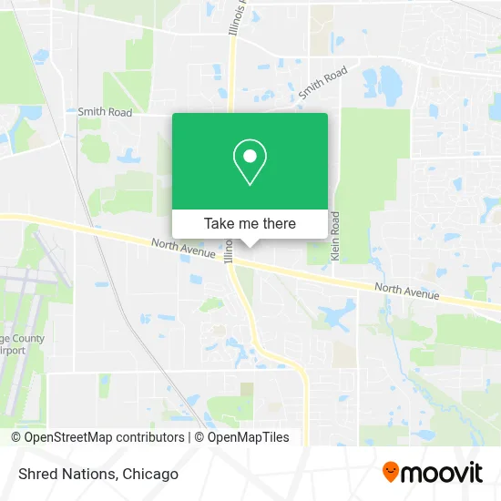 Shred Nations map