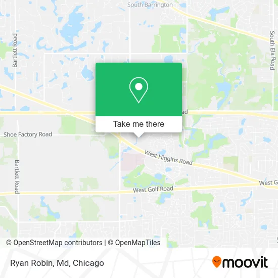 Ryan Robin, Md map