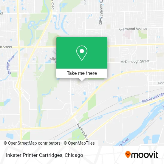 Inkster Printer Cartridges map