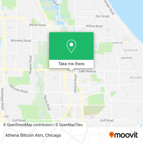 Athena Bitcoin Atm map