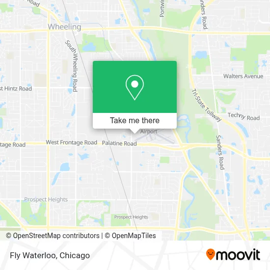 Fly Waterloo map