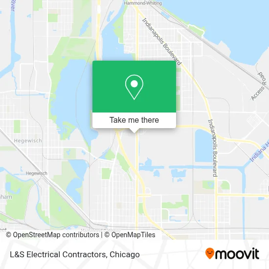 L&S Electrical Contractors map