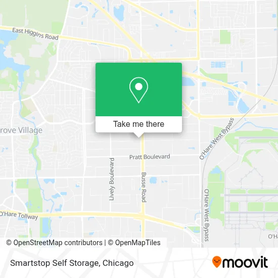 Smartstop Self Storage map