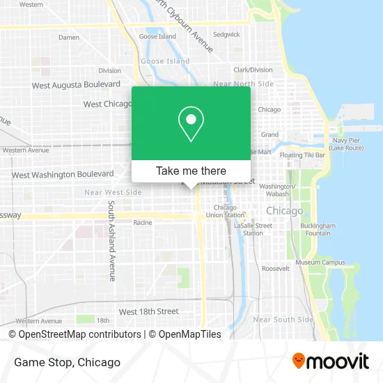 Game Stop map