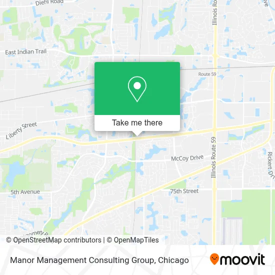 Manor Management Consulting Group map