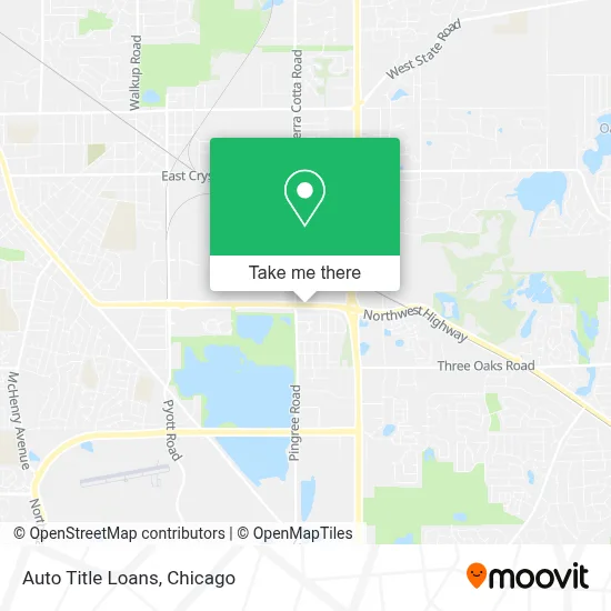 Auto Title Loans map